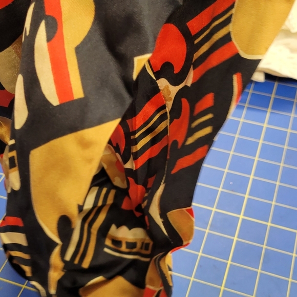 B & B BAAR BEARDS Vintage Neck Infinity Scarf Shrug 32" Around - Picture 2 of 4